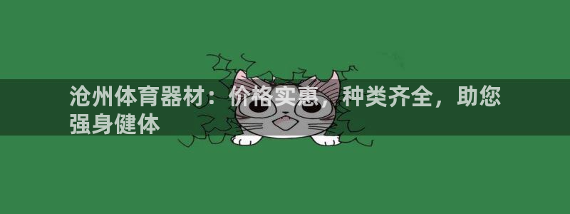 耀世集团商业联盟官网：沧州体育器材：价格实惠，种类齐