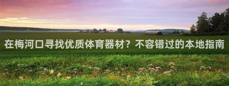 耀世平台主管代理：在梅河口寻找优质体育器材？不容错过