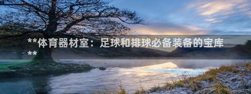 耀世平台客服24小时在线咨询：**体育器材室：足球和