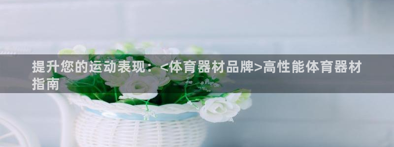 耀世开启什么意思：提升您的运动表现：<体育器材品牌>
