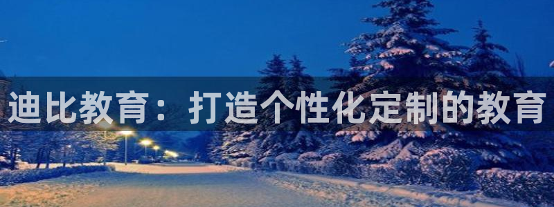 耀世娱乐平台注册地址在哪里看：迪比教育：打造个性化定